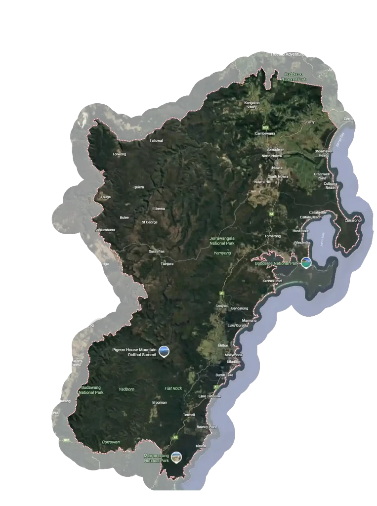 Shoalhaven Skip bin delivery region